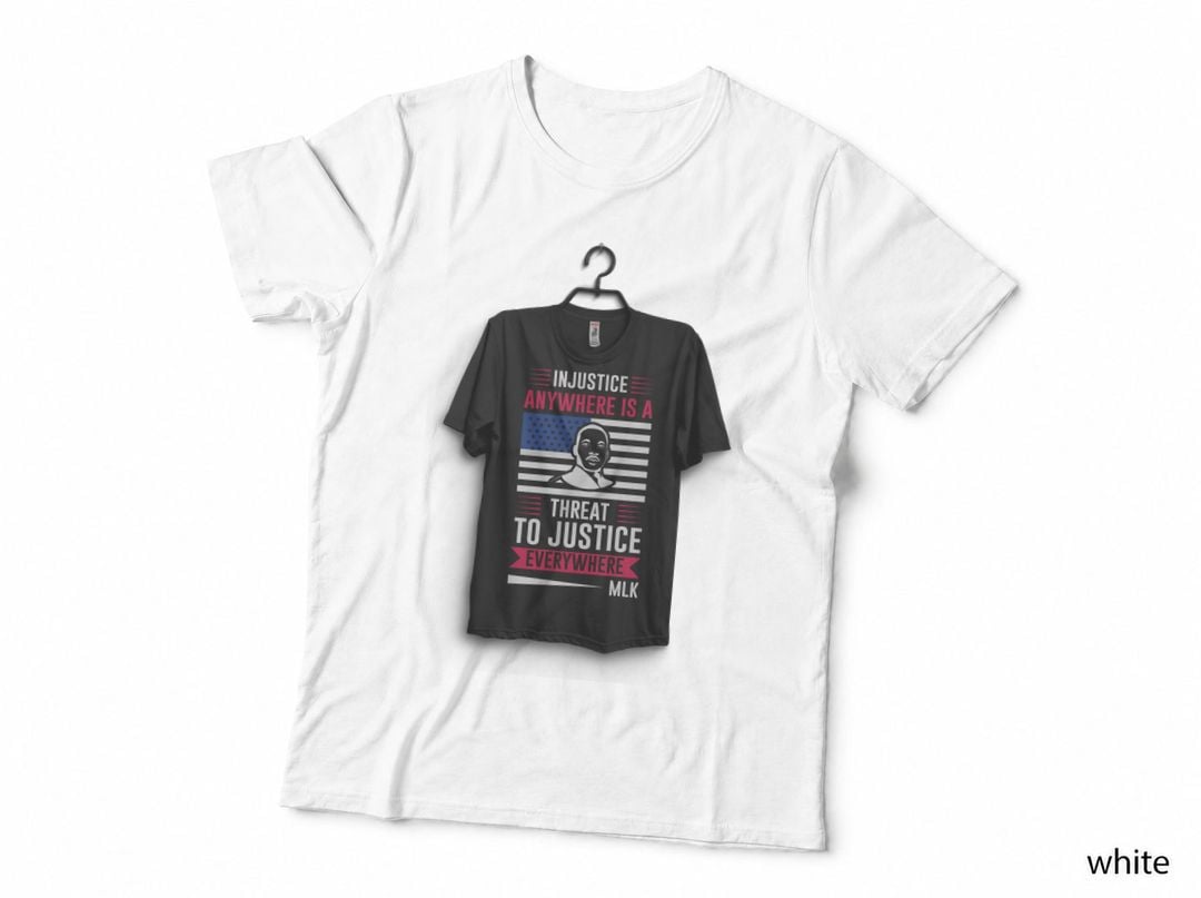 Injustice Anywhere Is a Threat to Justice Everywhere Mlk T-Shirt