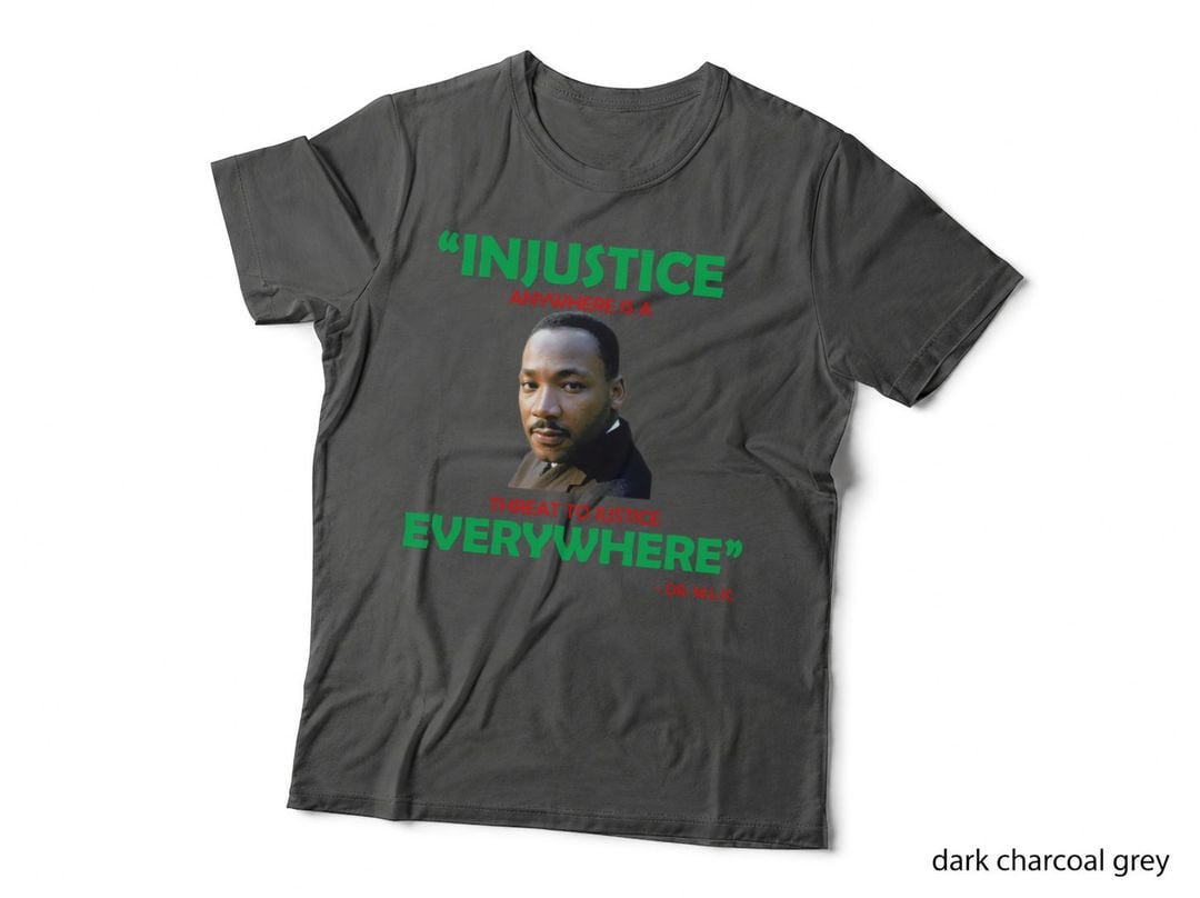 Martin Luther King, MLK - Injustice Anywhere Long T-Shirt