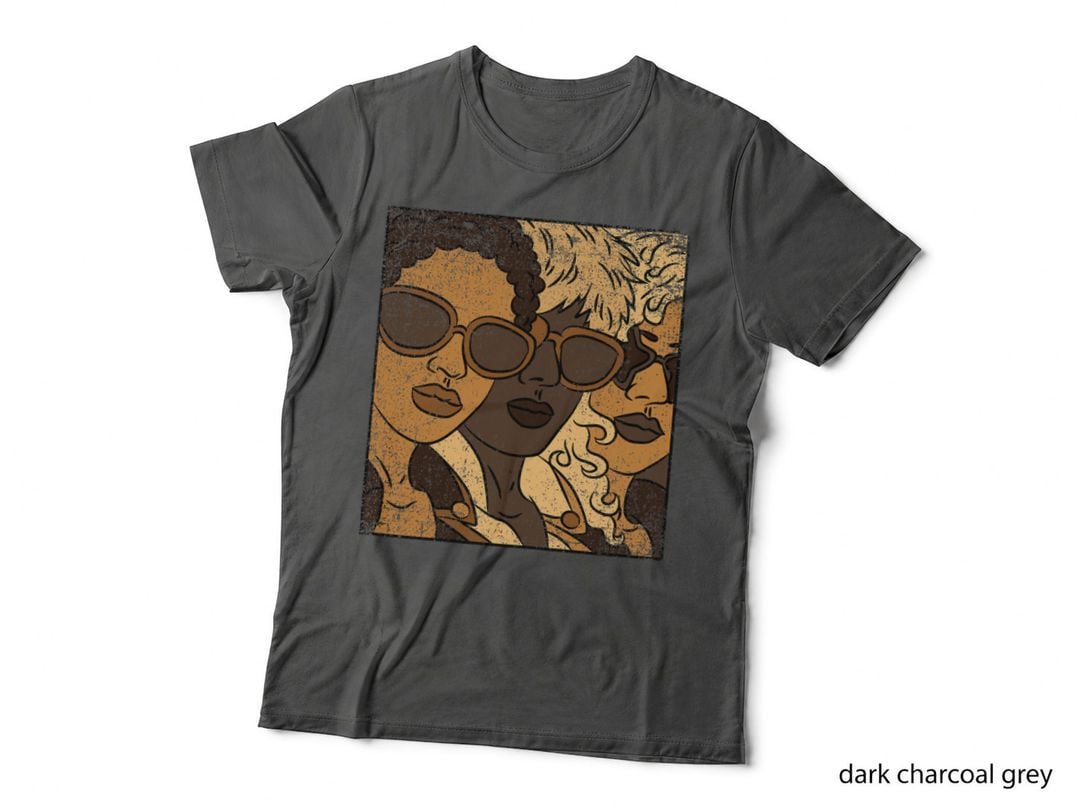 Melanin Girl Black History Month Cool BLM African American T-Shirt