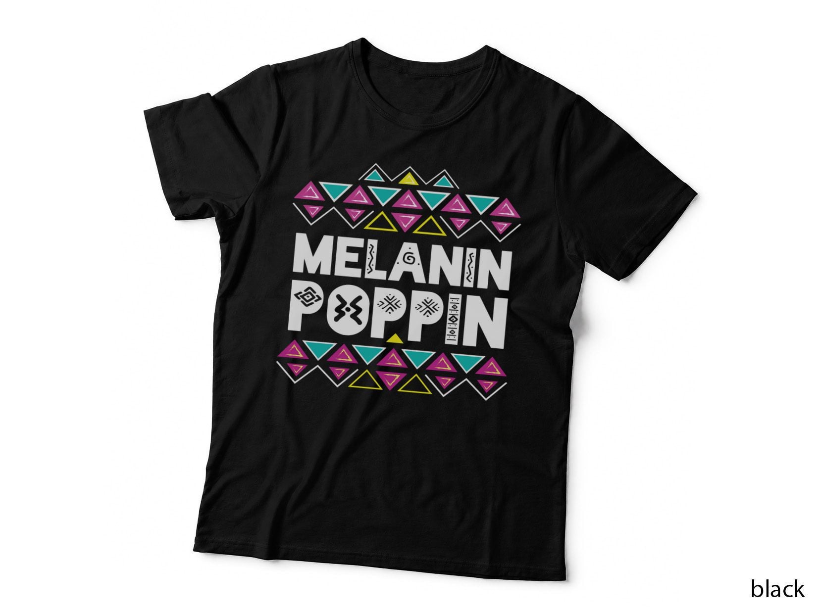 Melanin Poppin Hoodie Afro Black History Month Girls Women Pullover Hoodie
