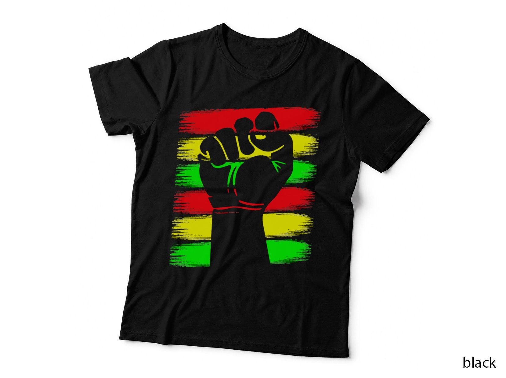 Power Fist Junenth Cool Black History African American T-Shirt