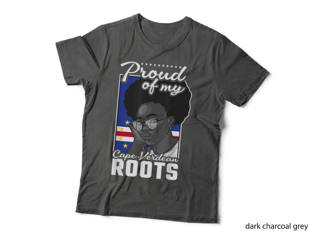 Proud Cape Verdean Roots Black History Month, Cape Verde T-Shirt