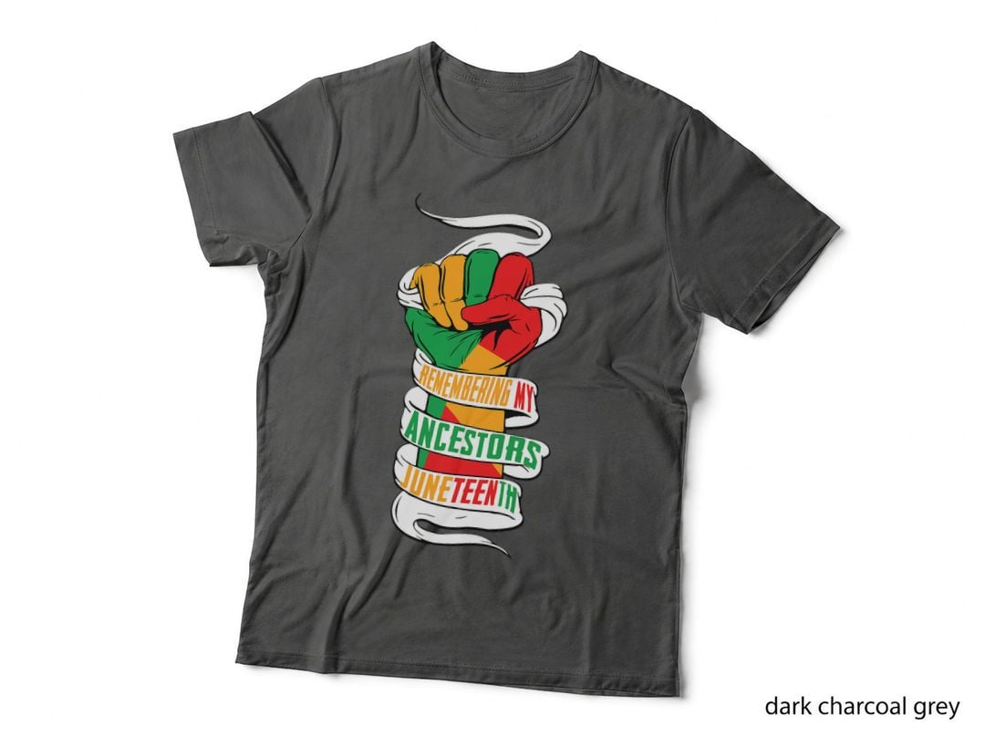 Remembering My Ancestors Junenth Black History Freedom T-Shirt