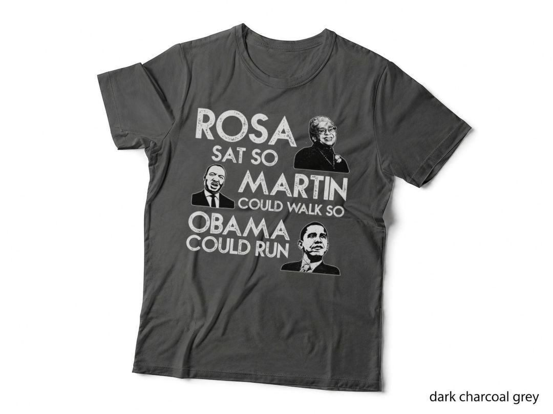 Rosa Martin Obama African American Black History Month BLM T-Shirt