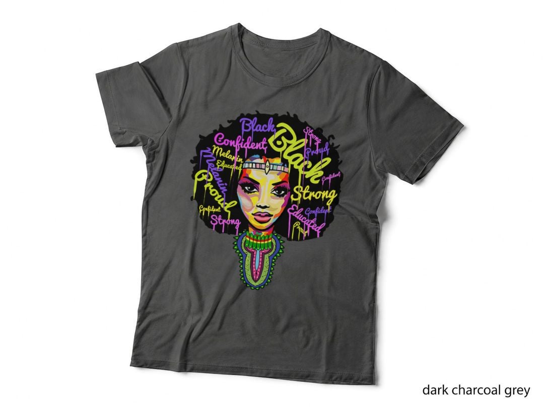 Strong African Queen Shirts for Women - Proud Black History T-Shirt