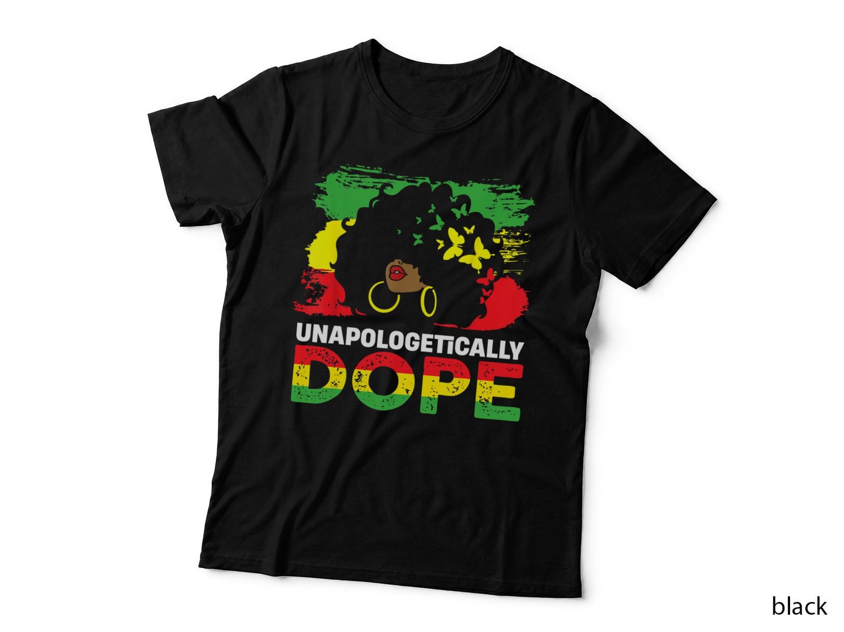 Unapologetically Dope Black History Month African American T-Shirt