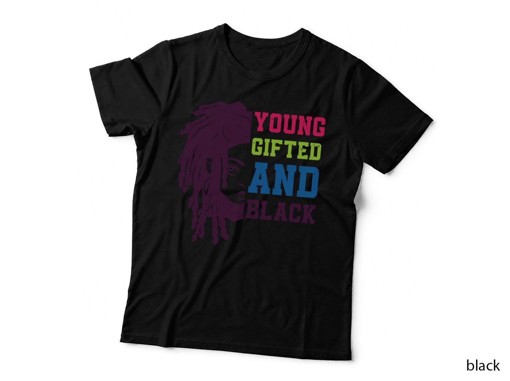 Young Gifted and Black History Month T-Shirt