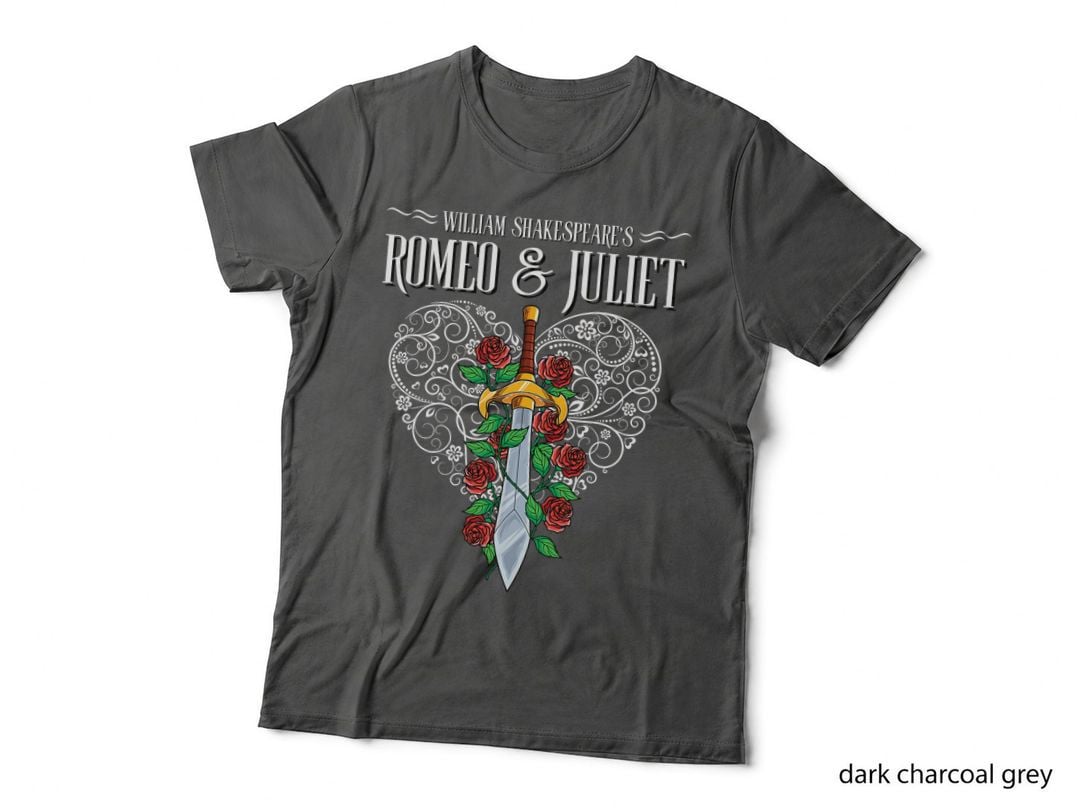 Romeo and Juliet, William Shakespeare, Literature Theatre T-Shirt