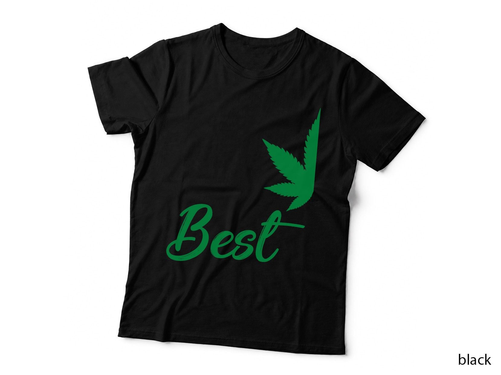Best Buds Matching Couple's Marijuana Cannabis 420, Couples Gift T-Shirt