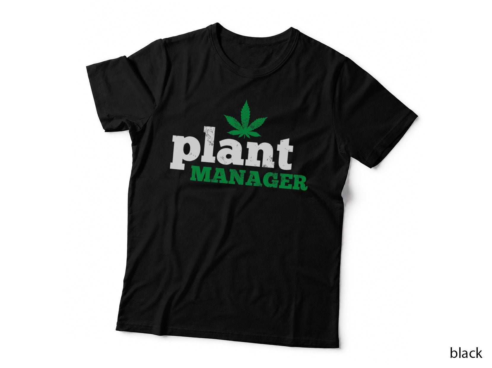 Cannabis Shirt THC Weed Pot 420 Plant Manager Gift T-Shirt