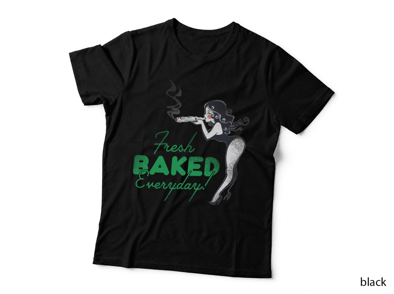 Fresh Baked Everyday Weed Blunt T-Shirt