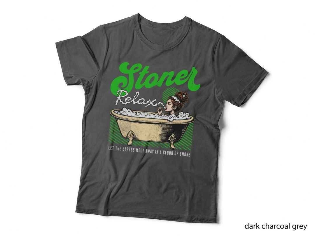 Woman Stoner Smoking Weed T-Shirt