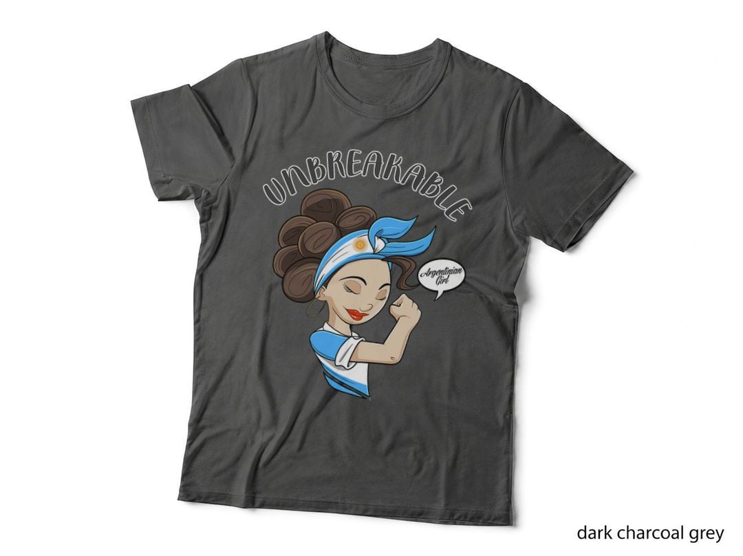 Argentinan Girl Unbreakable I Heritage Argentina T-Shirt