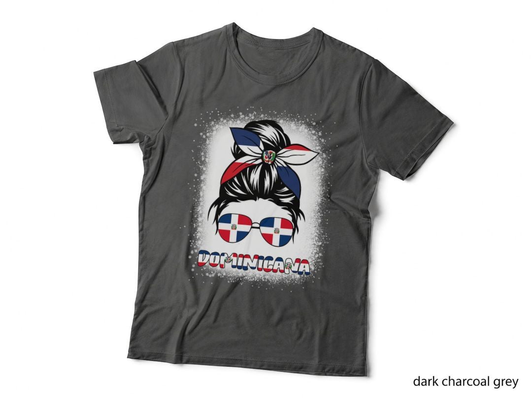 Dominican Republic Flag Hispanic Heritage Dominicana Women T-Shirt