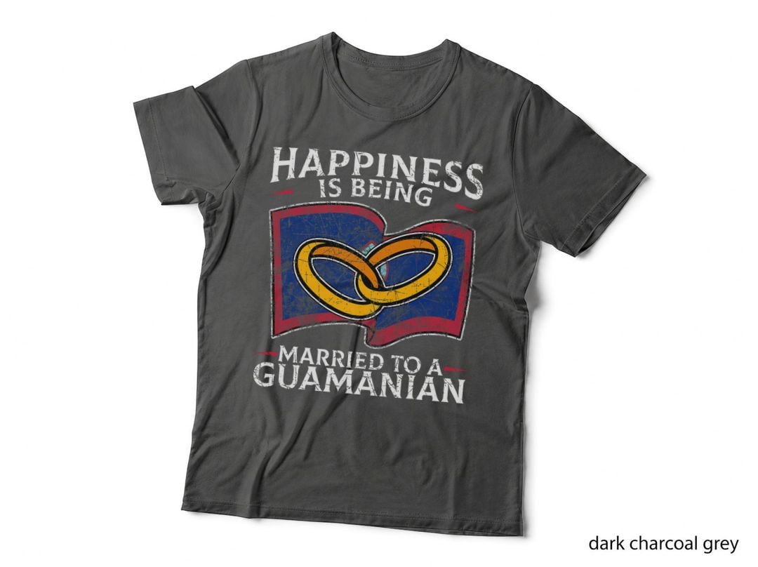 Guamanian Marriage Guam Married Heritage Culture Flag T-Shirt
