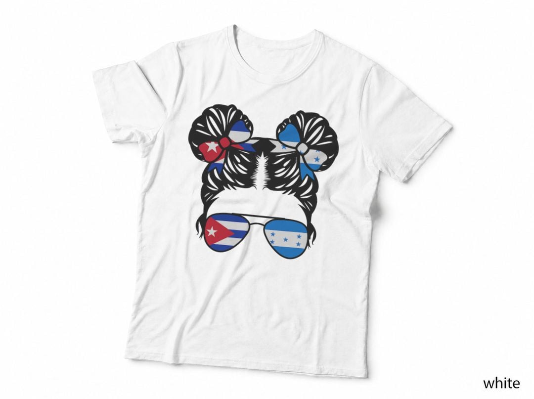 Half Cuban Half Honduran Girl Cuba Kids Heritage T-Shirt