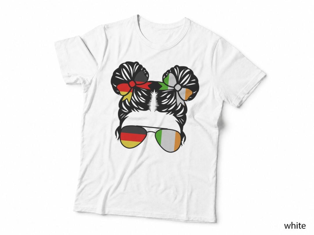 Half German Half Irish Girl Germany Kids Heritage T-Shirt