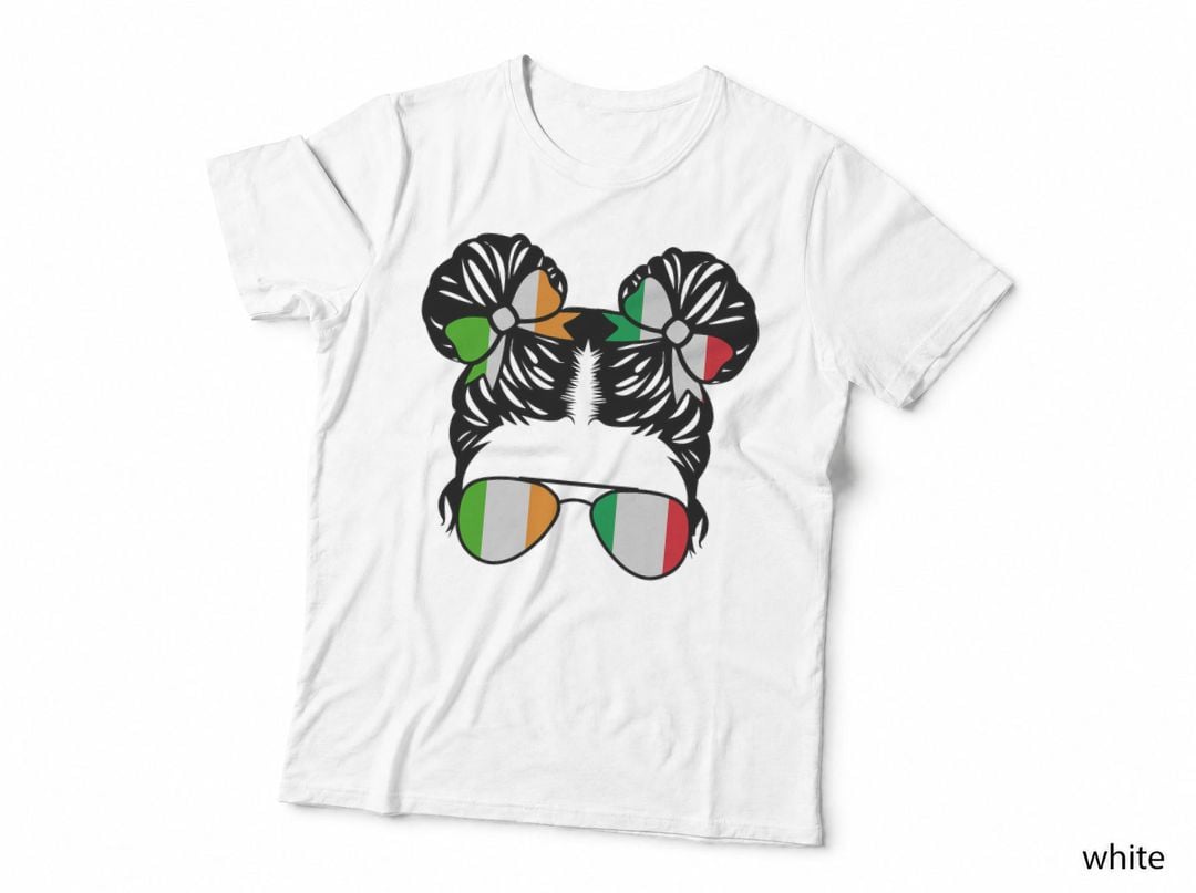 Half Irish Half Italian Girl Ireland Kids Heritage T-Shirt