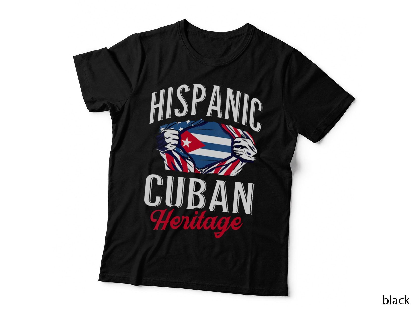 Hispanic Cuban Heritage Month Spanish Culture Roots T-Shirt