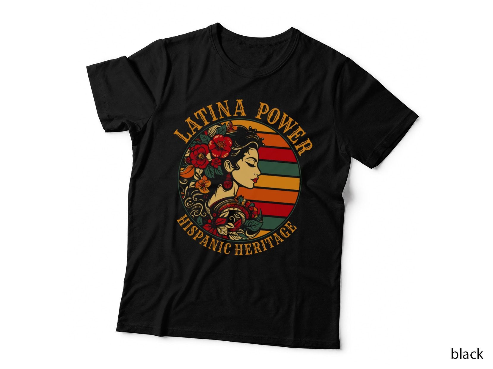Hispanic Heritage Latina Power Mexican Women Men T-Shirt