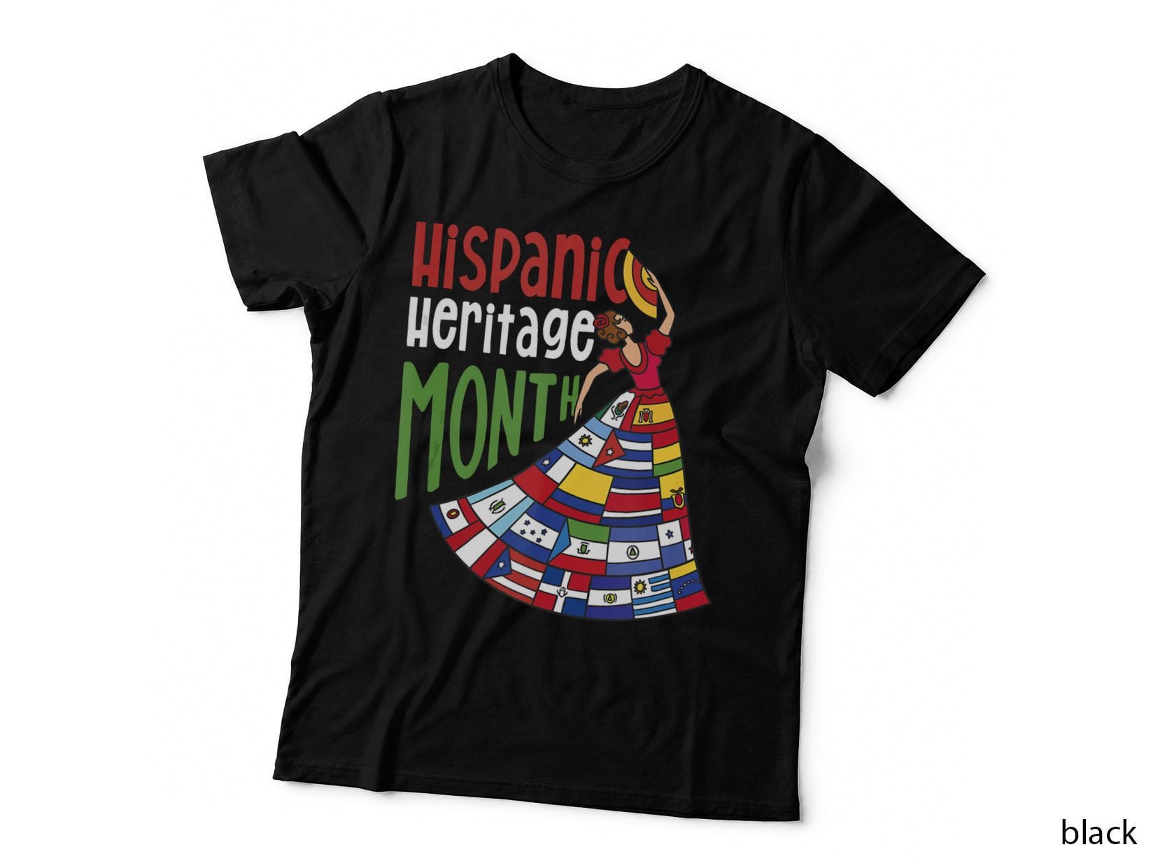 Hispanic Heritage Month Design Mexican Culture and Heritage T-Shirt