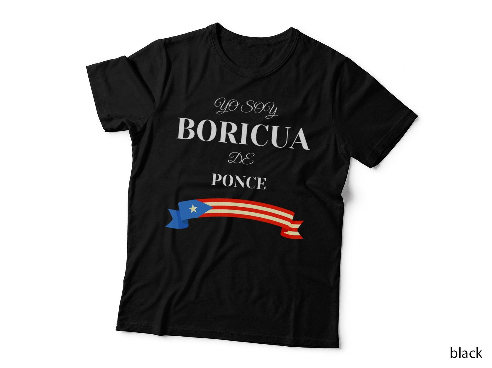 Hispanic Heritage Yo Soy Boricua De Ponce Puerto Rico T-Shirt