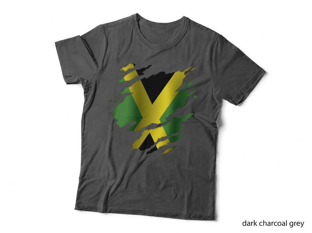 Jamaica Jamaican Flag Heritage T-Shirt