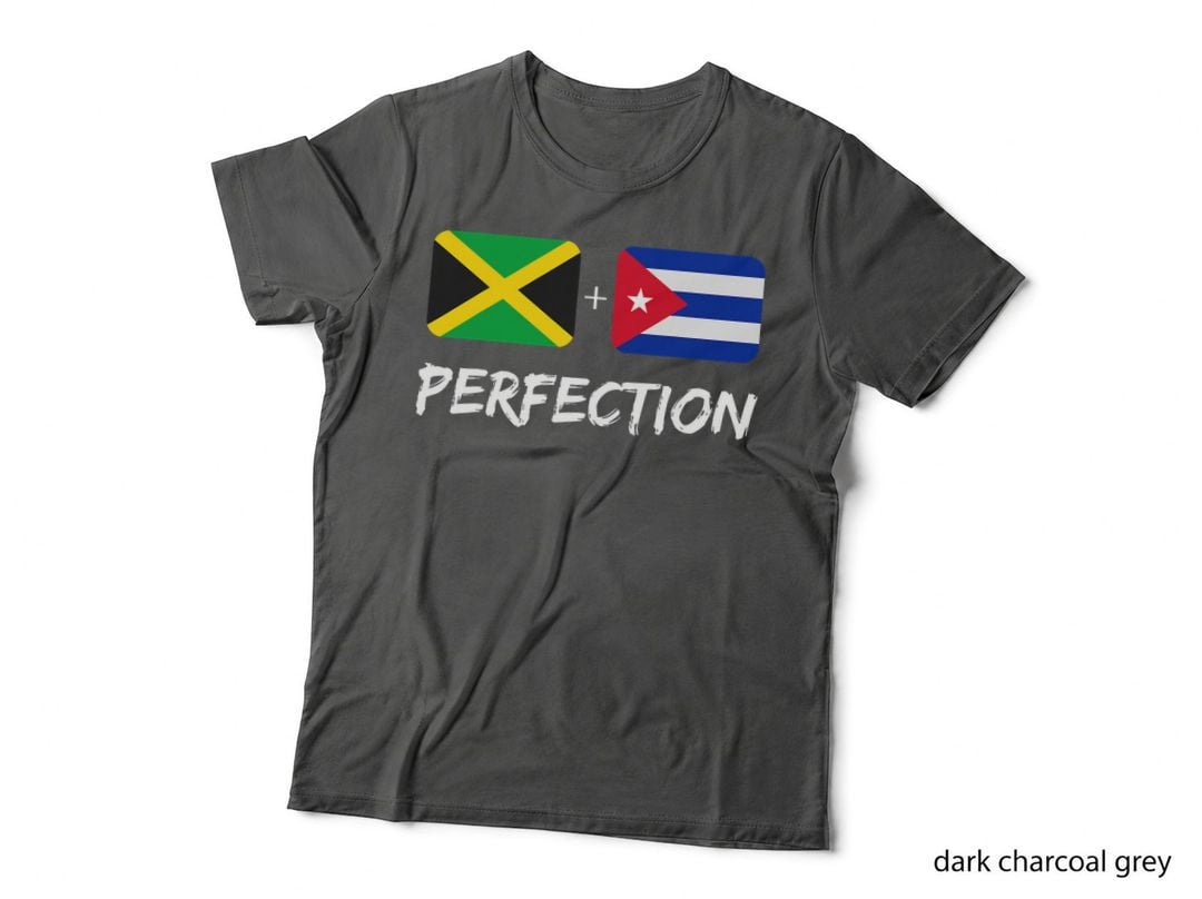 Jamaican Plus Cuban Perfection Heritage Flag T-Shirt