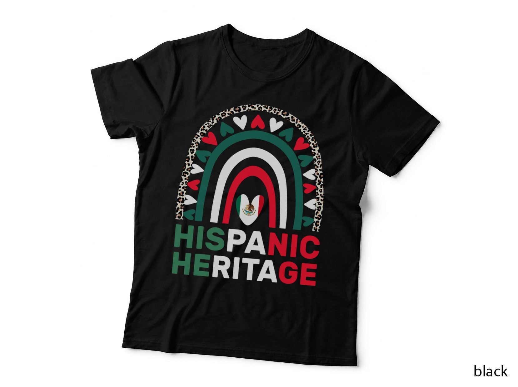 Mexican Flag Hispanic Heritage Month Mexico T-Shirt