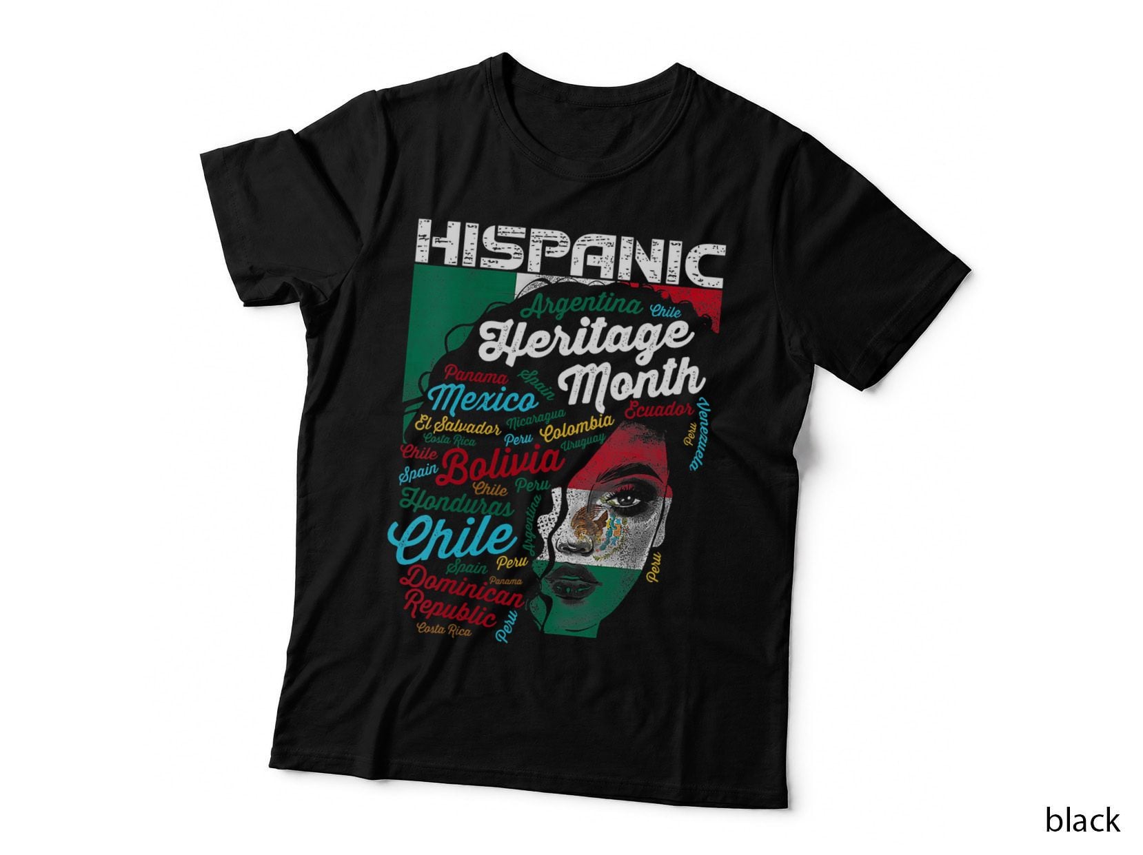 Mexicana Hispanic Heritage Month Mexican Women Latina T-Shirt