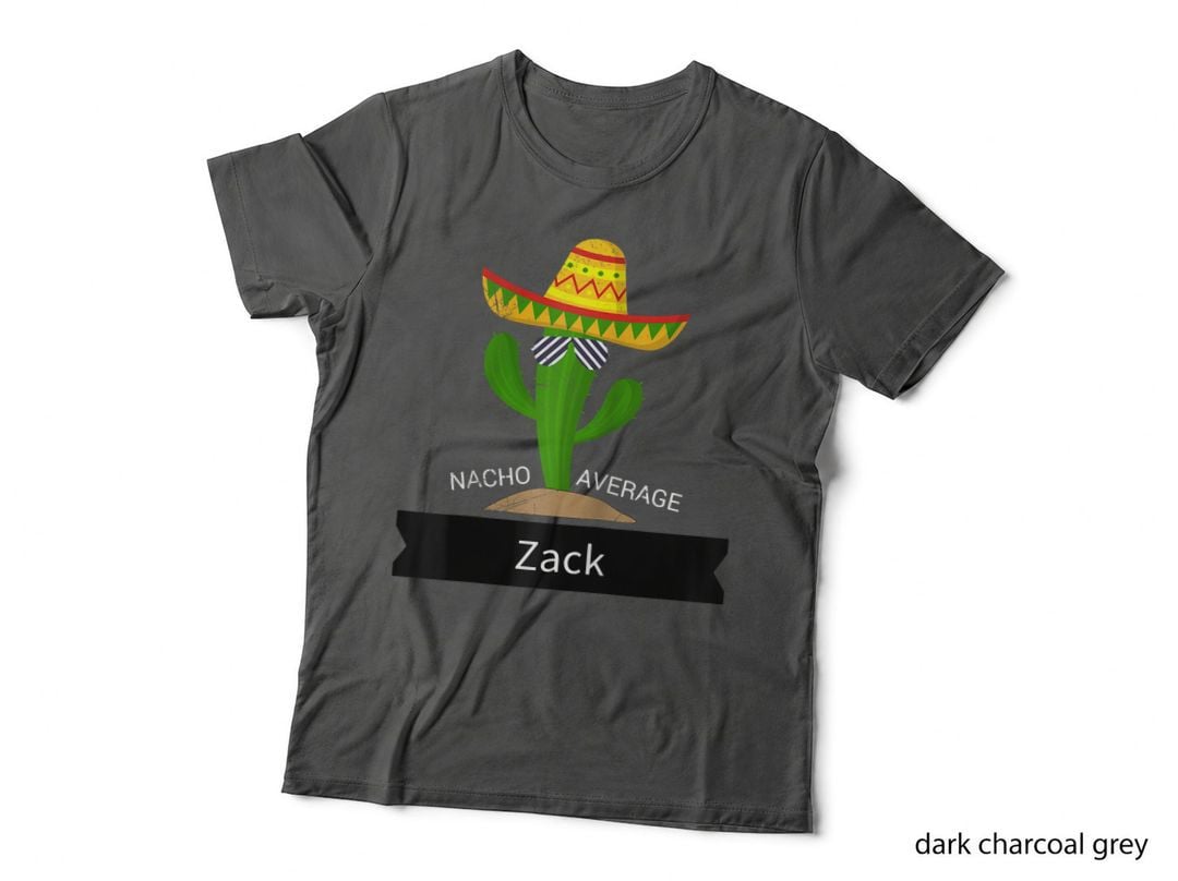 Nacho Average Zack VIVA Mexican Culture and Heritage T-Shirt
