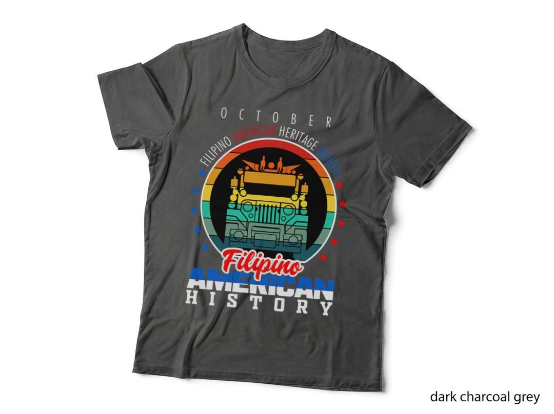 October Filipino Heritage Month Filipino American History T-Shirt