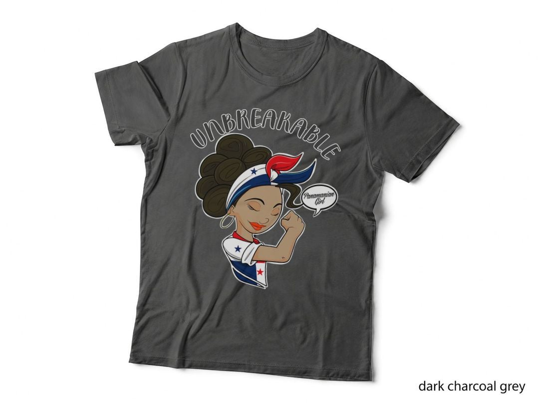 Panamanian Girl Unbreakable I Panamanian Heritage I Panama T-Shirt