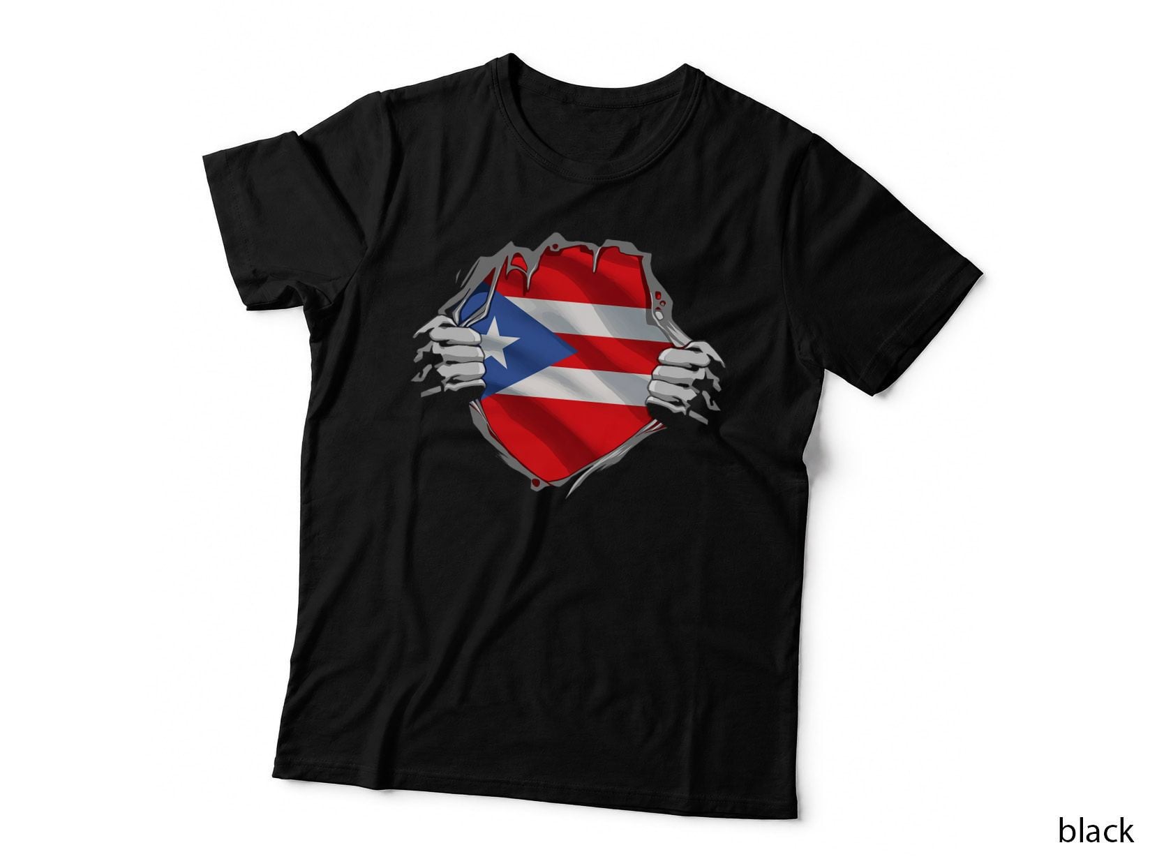Puerto Rico Puerto Rican Flag Roots Heritage Boricua T-Shirt