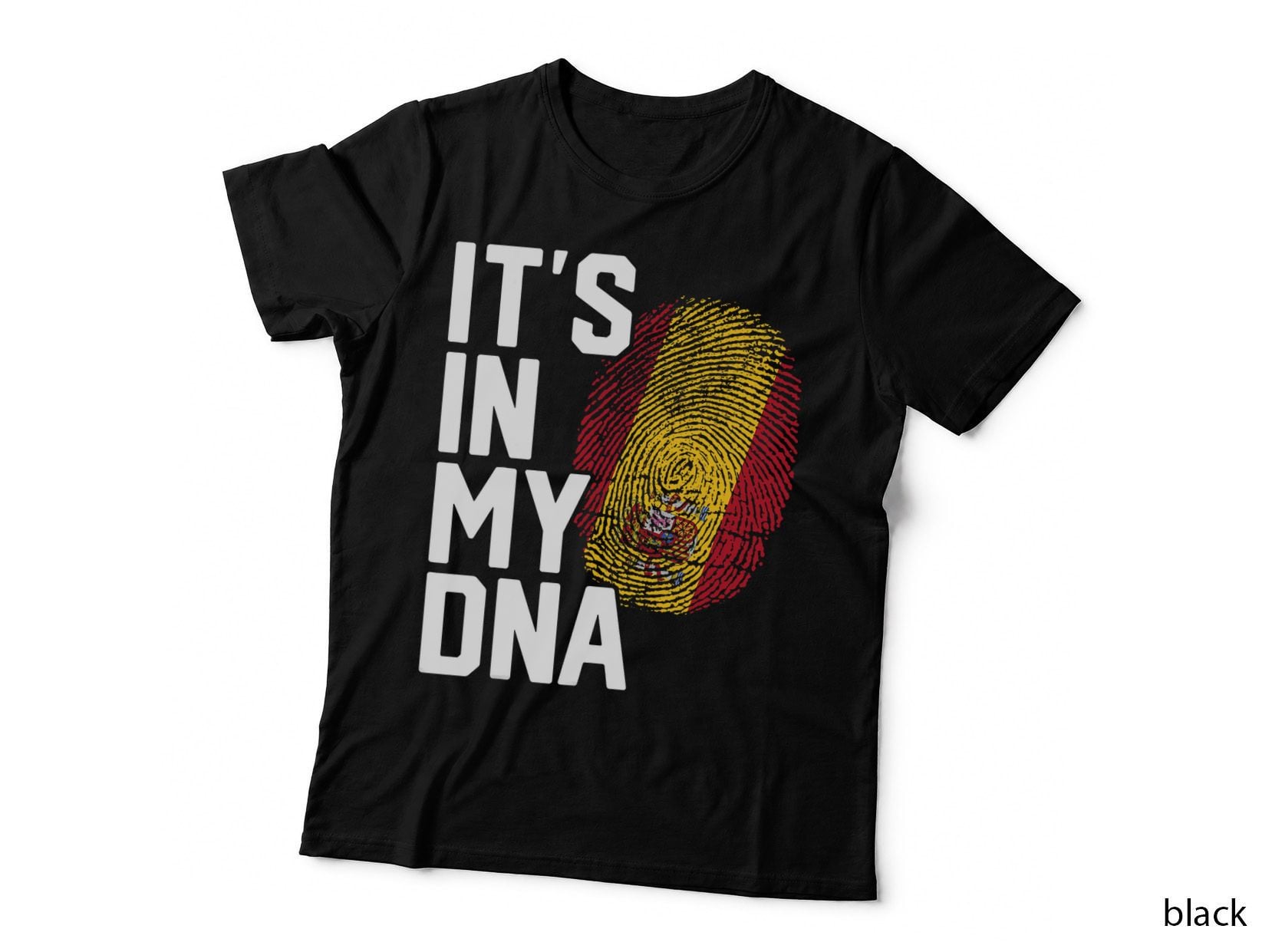 Spain Spanish Flag Heritage T-Shirt