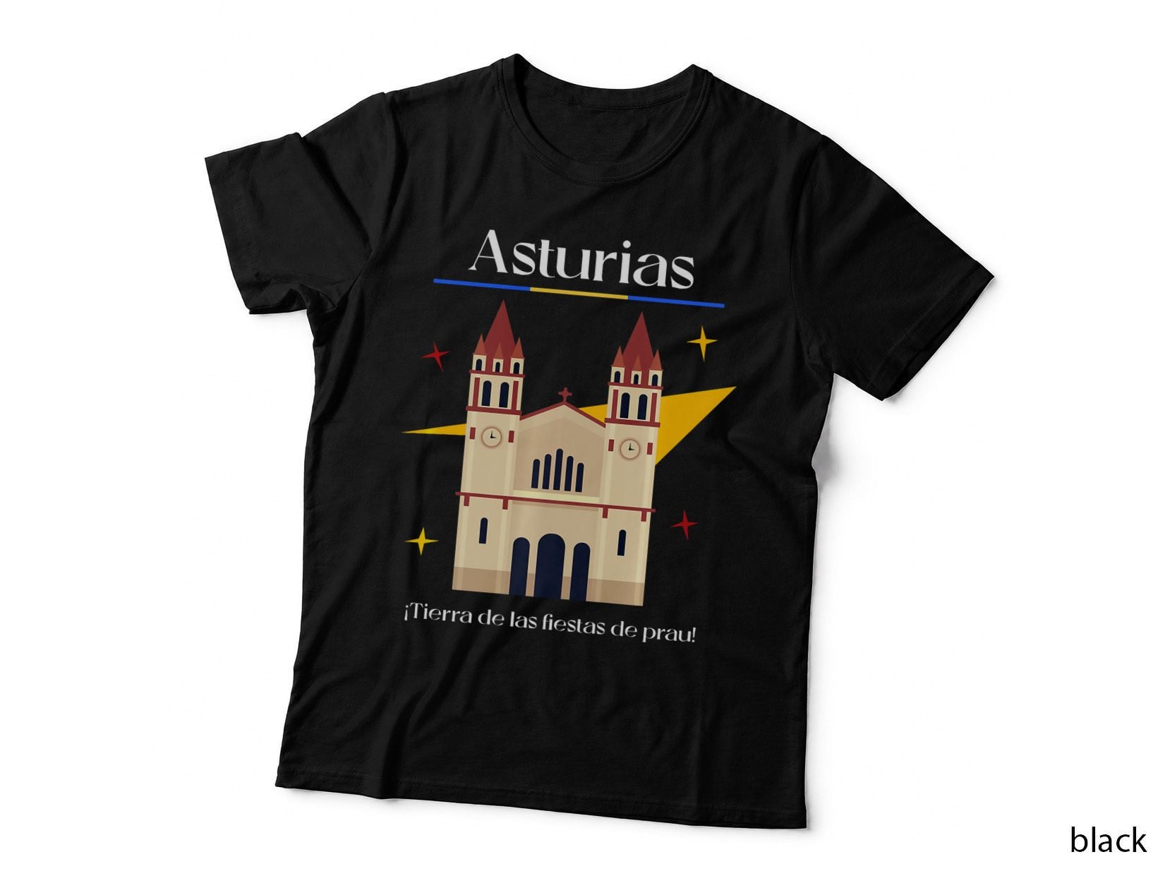 Spanish Culture and Architecture Gifts Asturias, Graphic T-Shirt