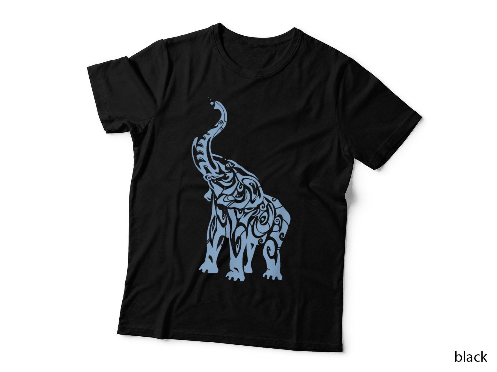 Tribal Abstract Colorful Elephant T-Shirt