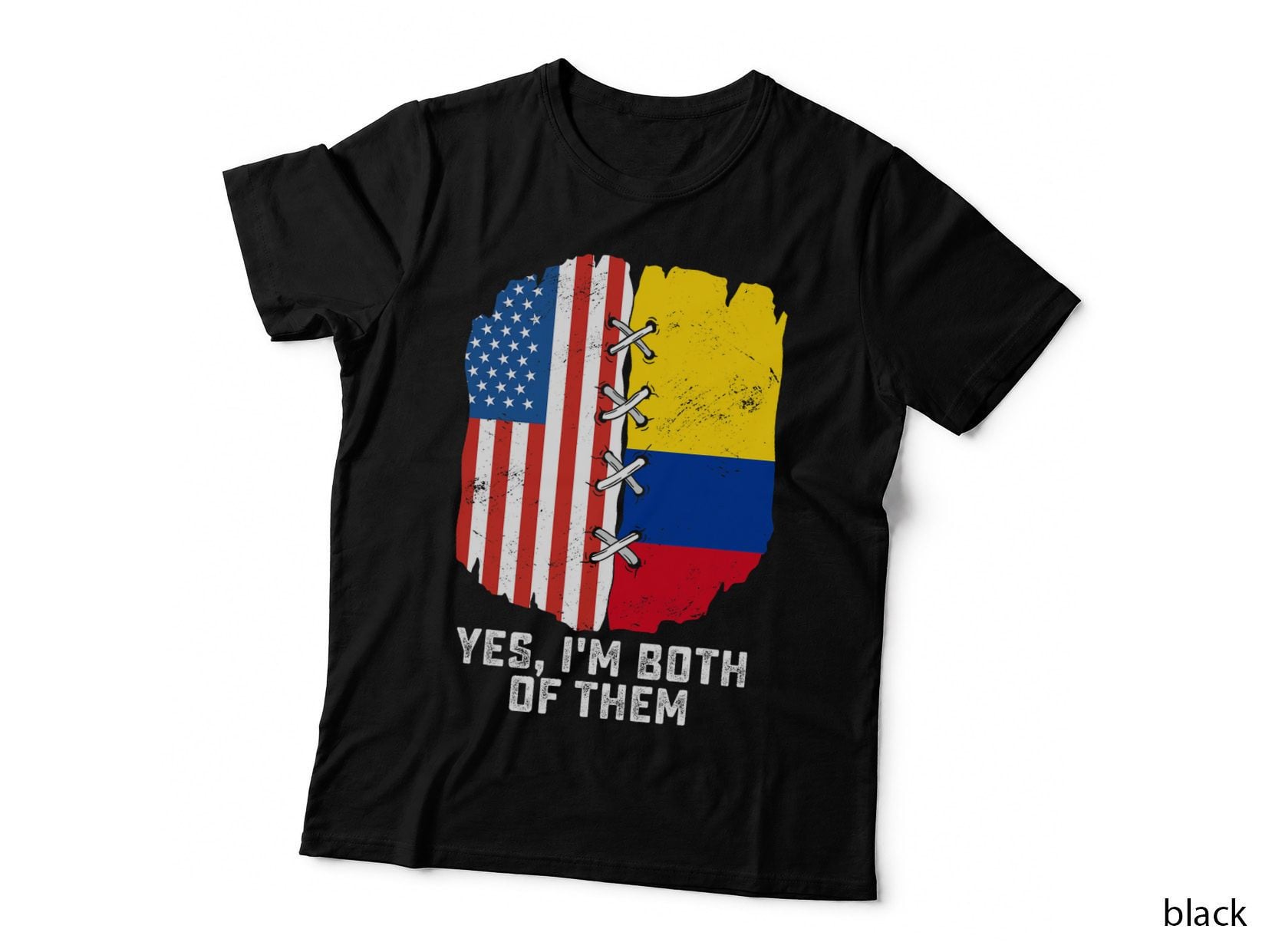 Yes, I'm Both of Them Half American Half Colombian Heritage T-Shirt