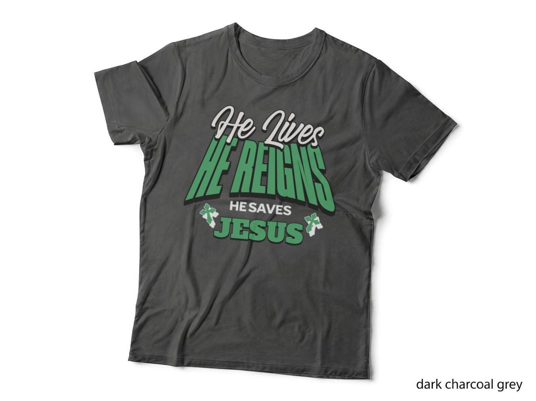 Black-Design-HE Reigns T-Shirt