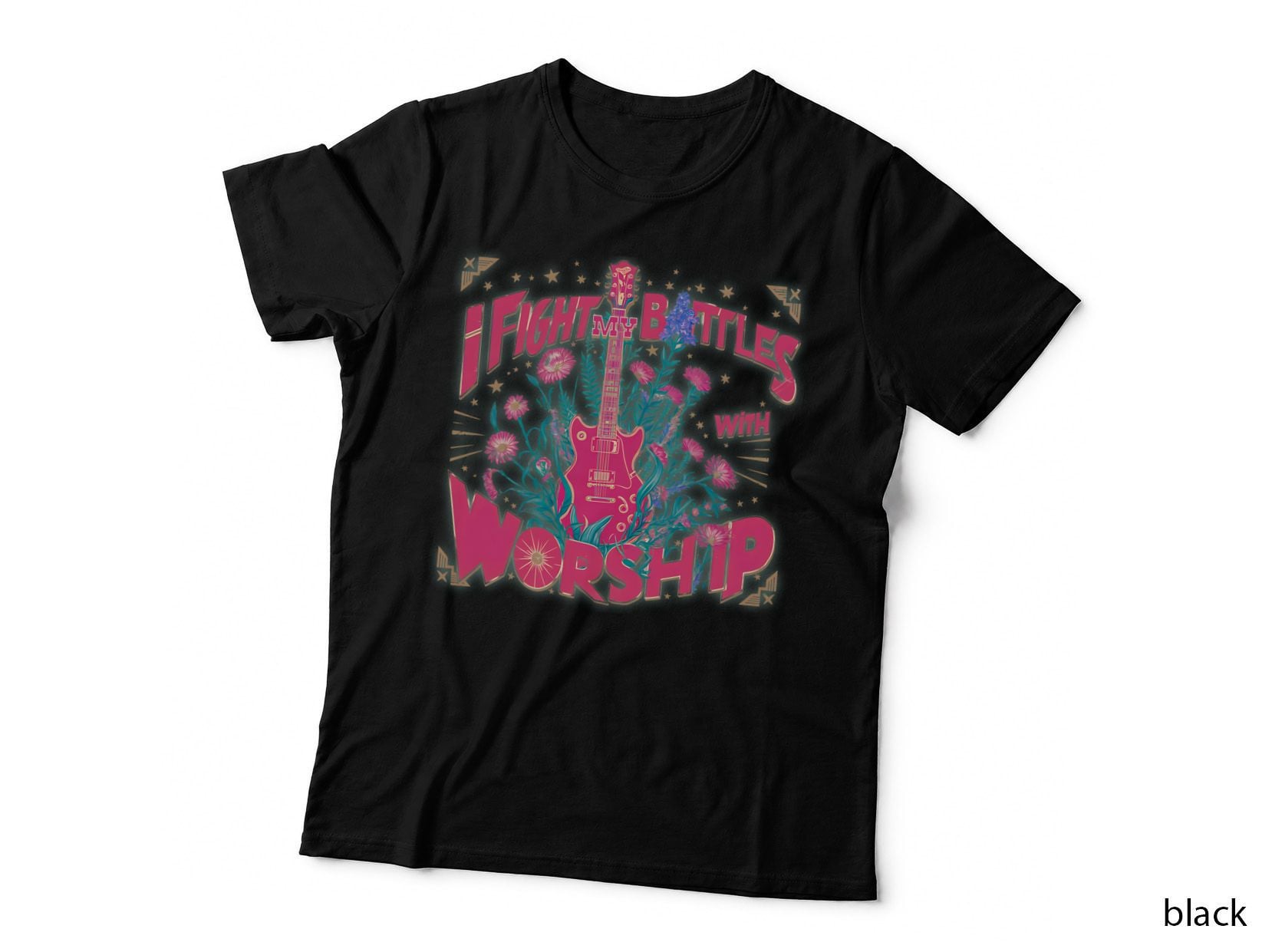 I Fight My Battles with Worship T-Shirt