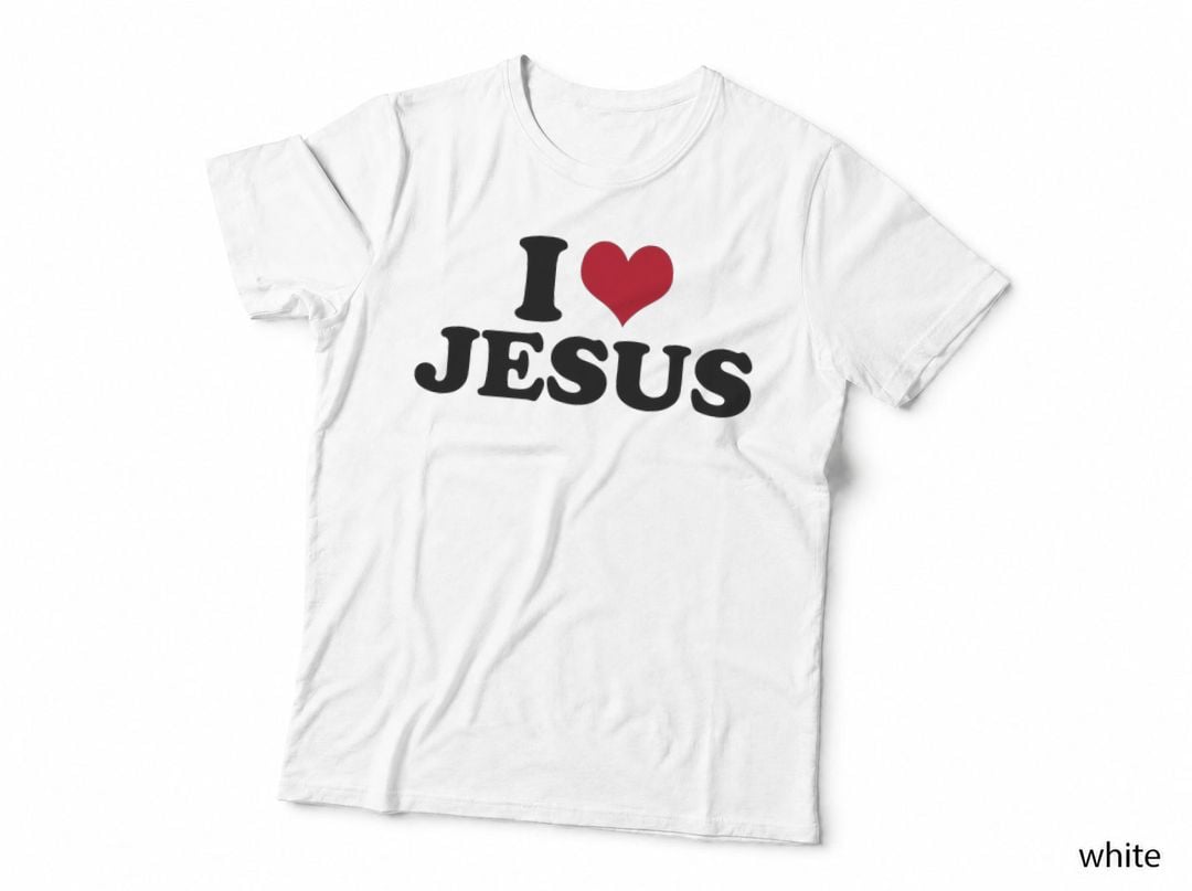 I Love Jesus I Heart Jesus T-Shirt