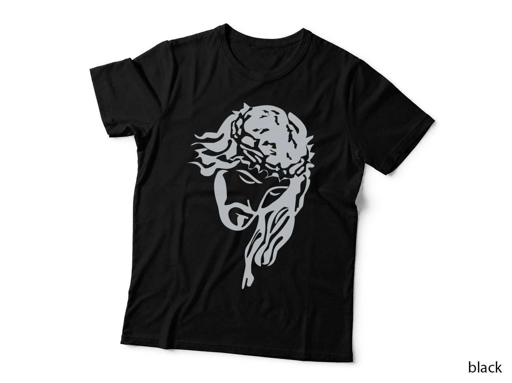 Jesus Christ God Love Face Religion Faith Graphic T-Shirt