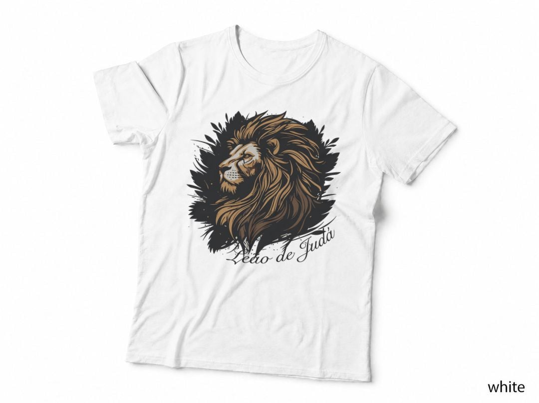 Judah Leão De Judá Lion Portrait Brown Strength T-Shirt