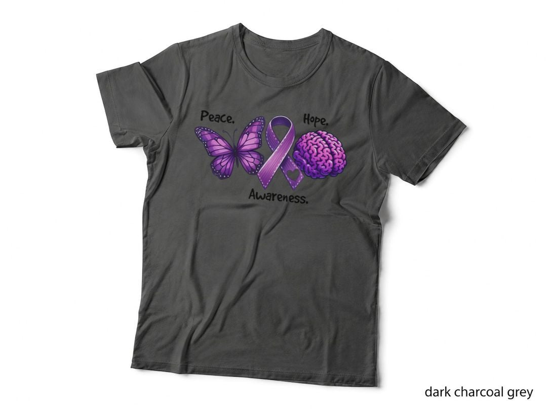 Peace. Hope. Awareness. Alzheimers Awareness T-Shirt