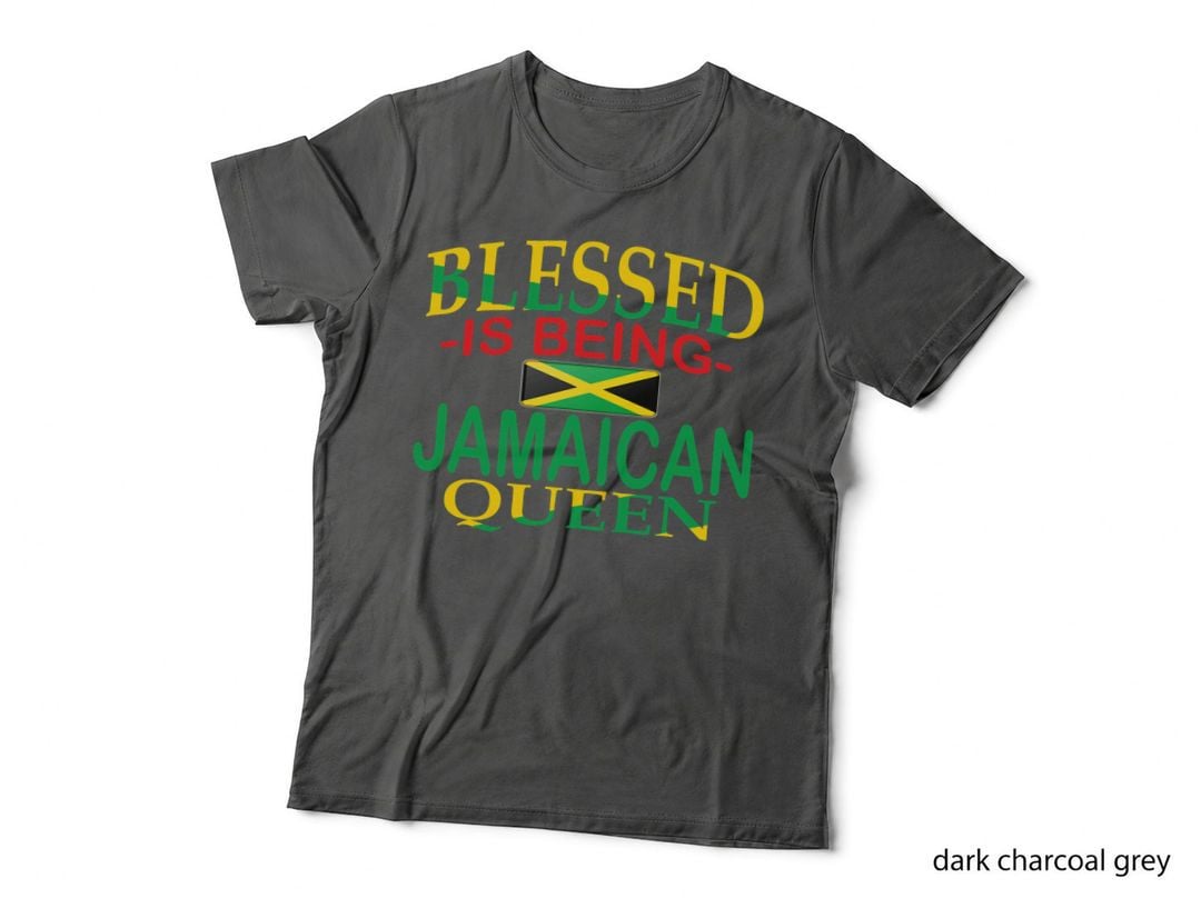 Blessed Jamaican Queen Jamaican Women Jamaican Women Outfits T-Shirt