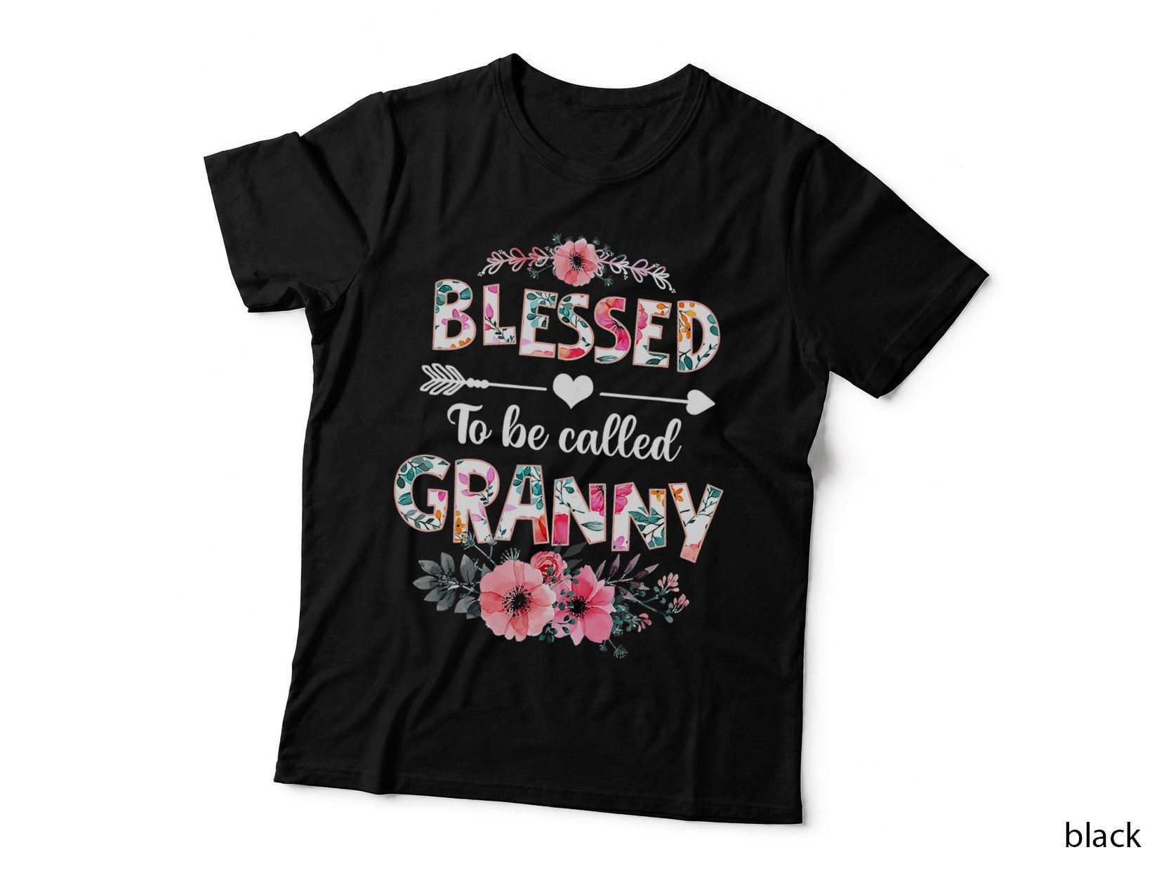 Blessed to Be Called Granny Shirt Funny Granny Mother's Day T-Shirt