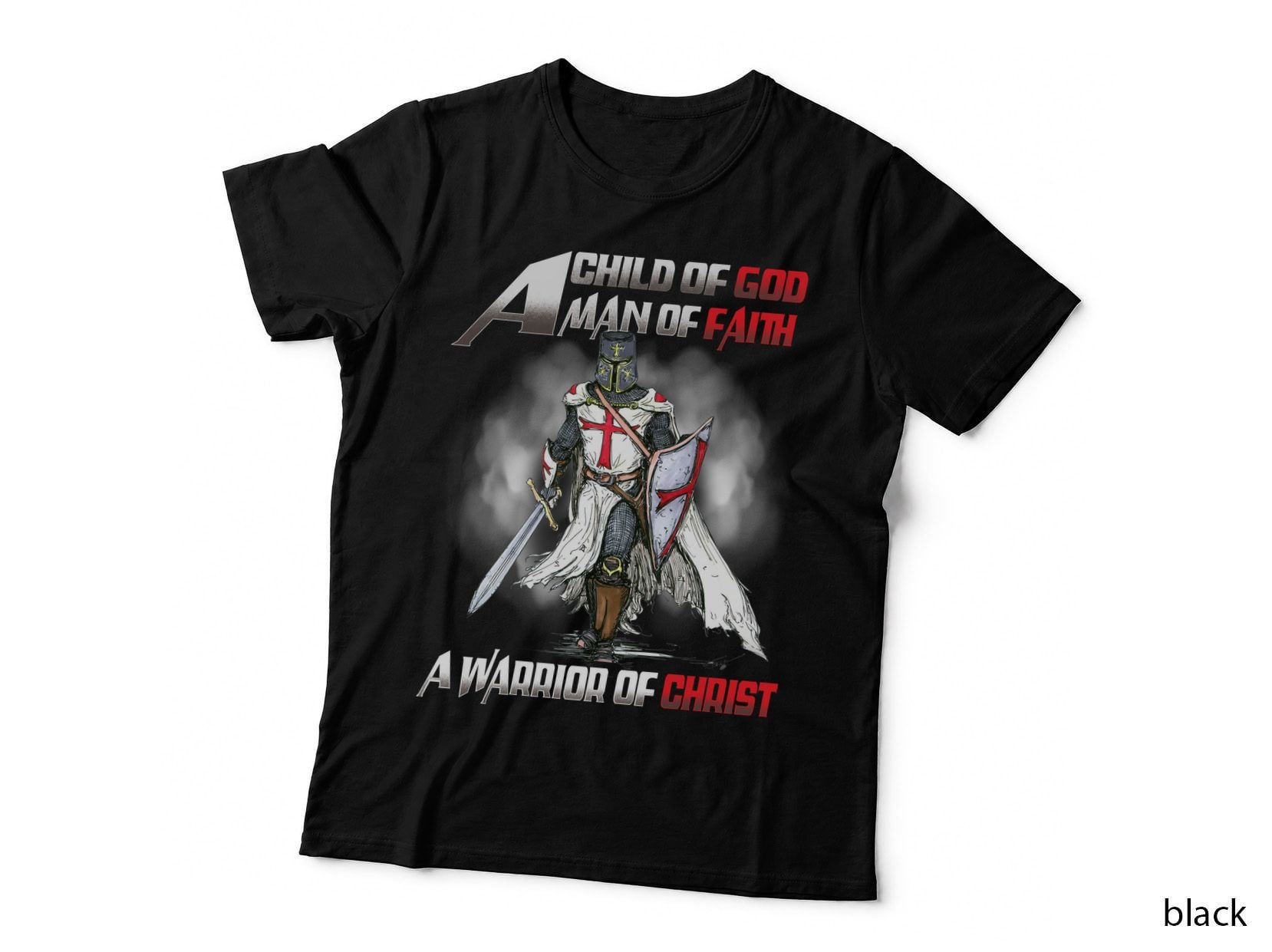 Child of God T-Shirt, Faith Warrior Design, Christian Apparel