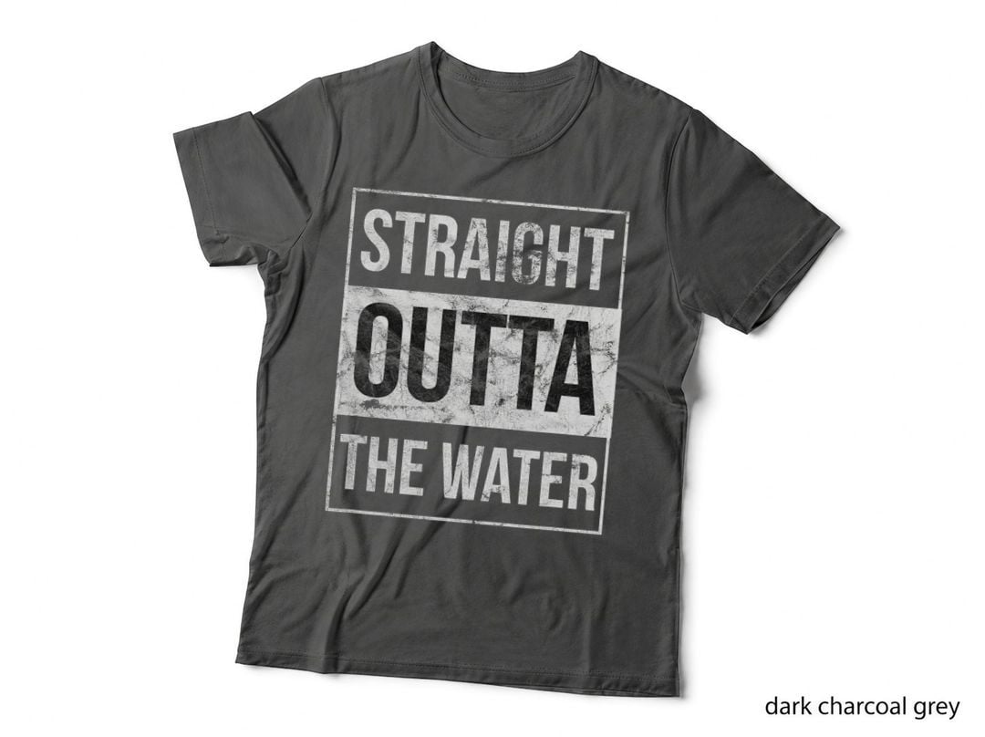 Christian Baptism Shirt Funny Outta Water Baptized Tshirt