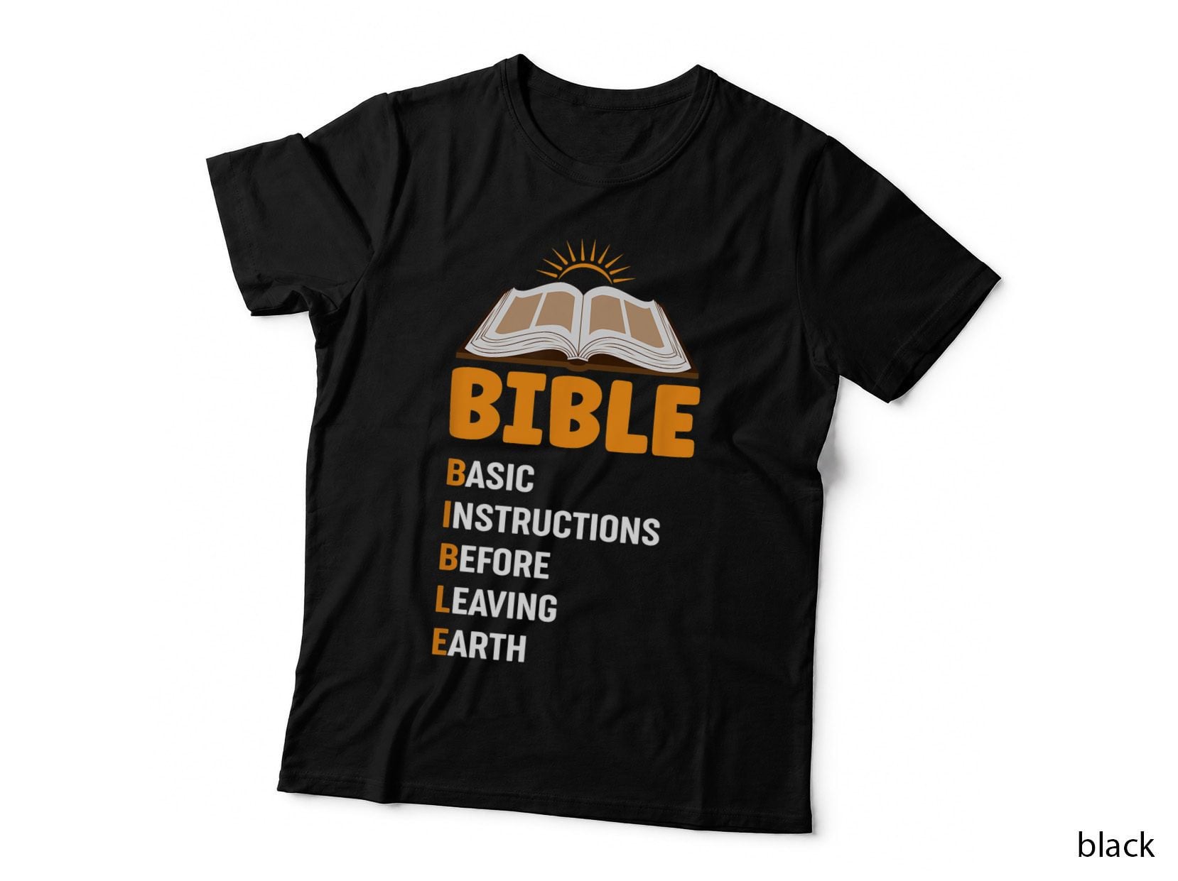God Loving Funny Religious Bible T-Shirt