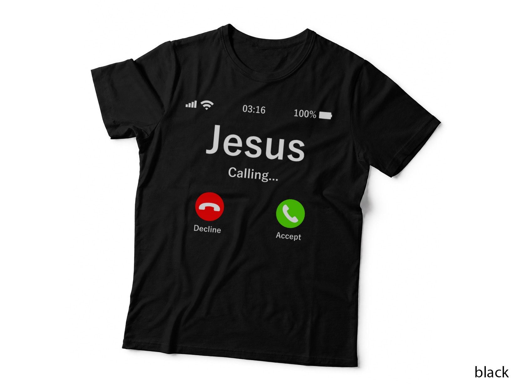 Jesus Is Calling - Christian T-Shirt